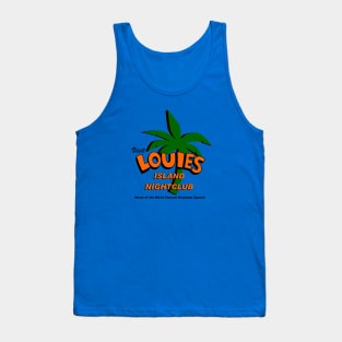 Visit Louies Island Nightclub Tank Top